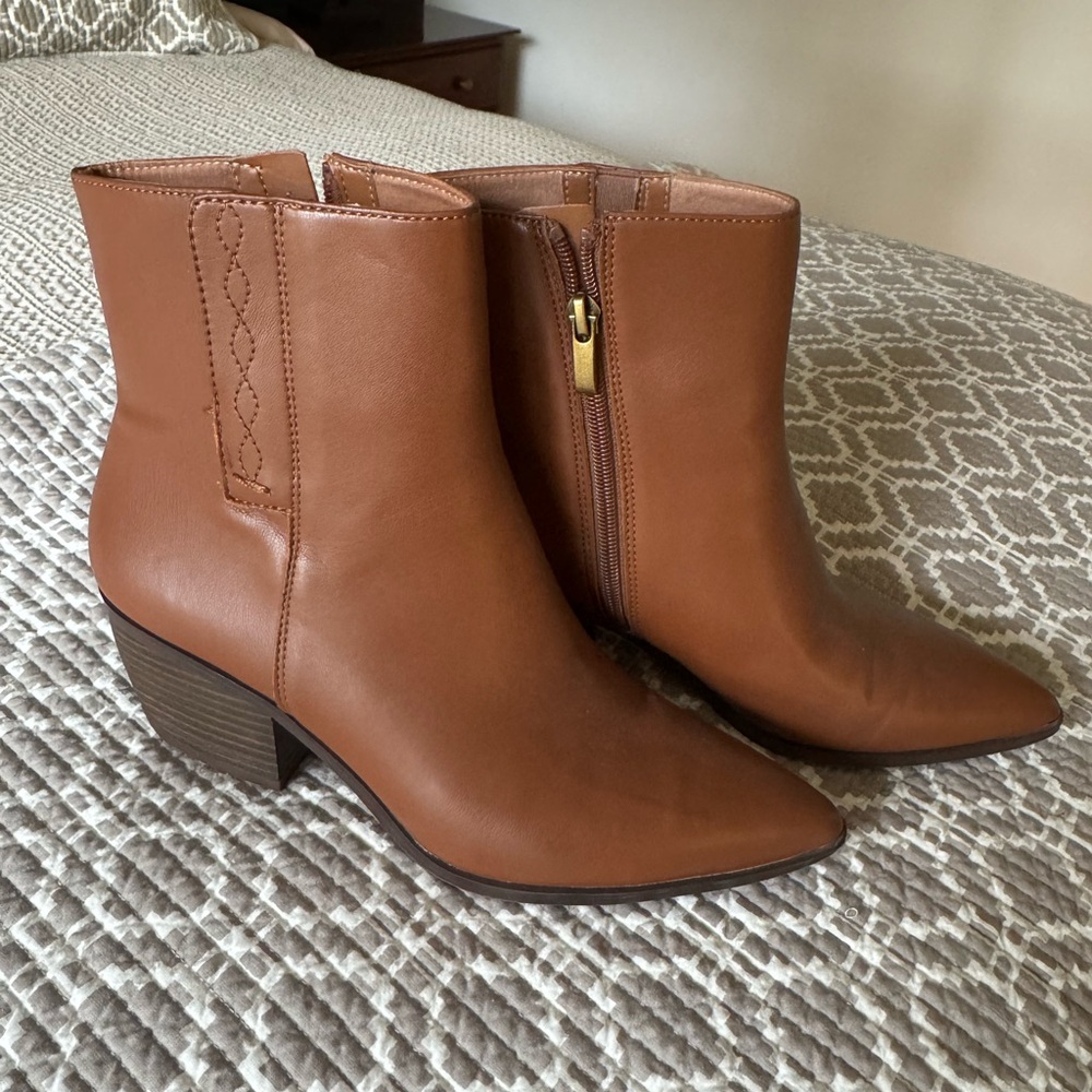 Franco Sarto Cuban Boots Size 8.5